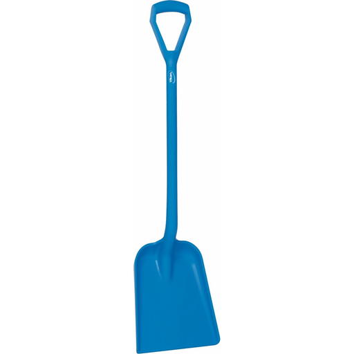 Vikan Shovel Lightweight Strong Durable Plastic Rust Proof Snow Muck Manure Blue