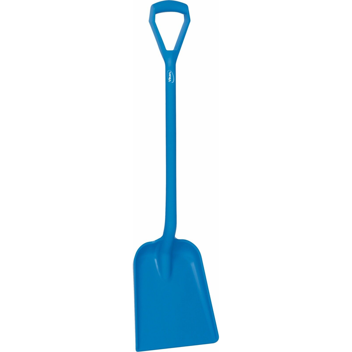 Vikan Shovel Lightweight Strong Durable Plastic Rust Proof Snow Muck Manure Blue