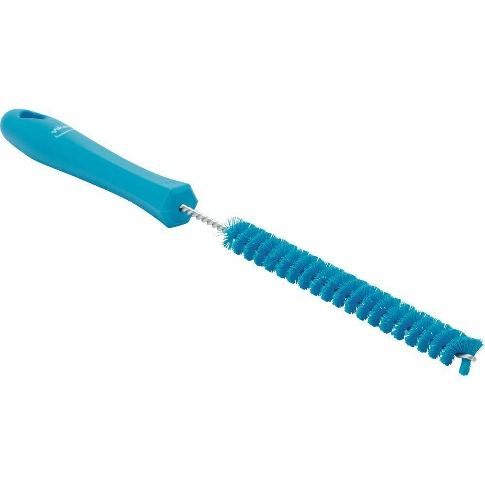 Vikan Tube Brush, Ø15 mm, 310 mm, Hard, Blue