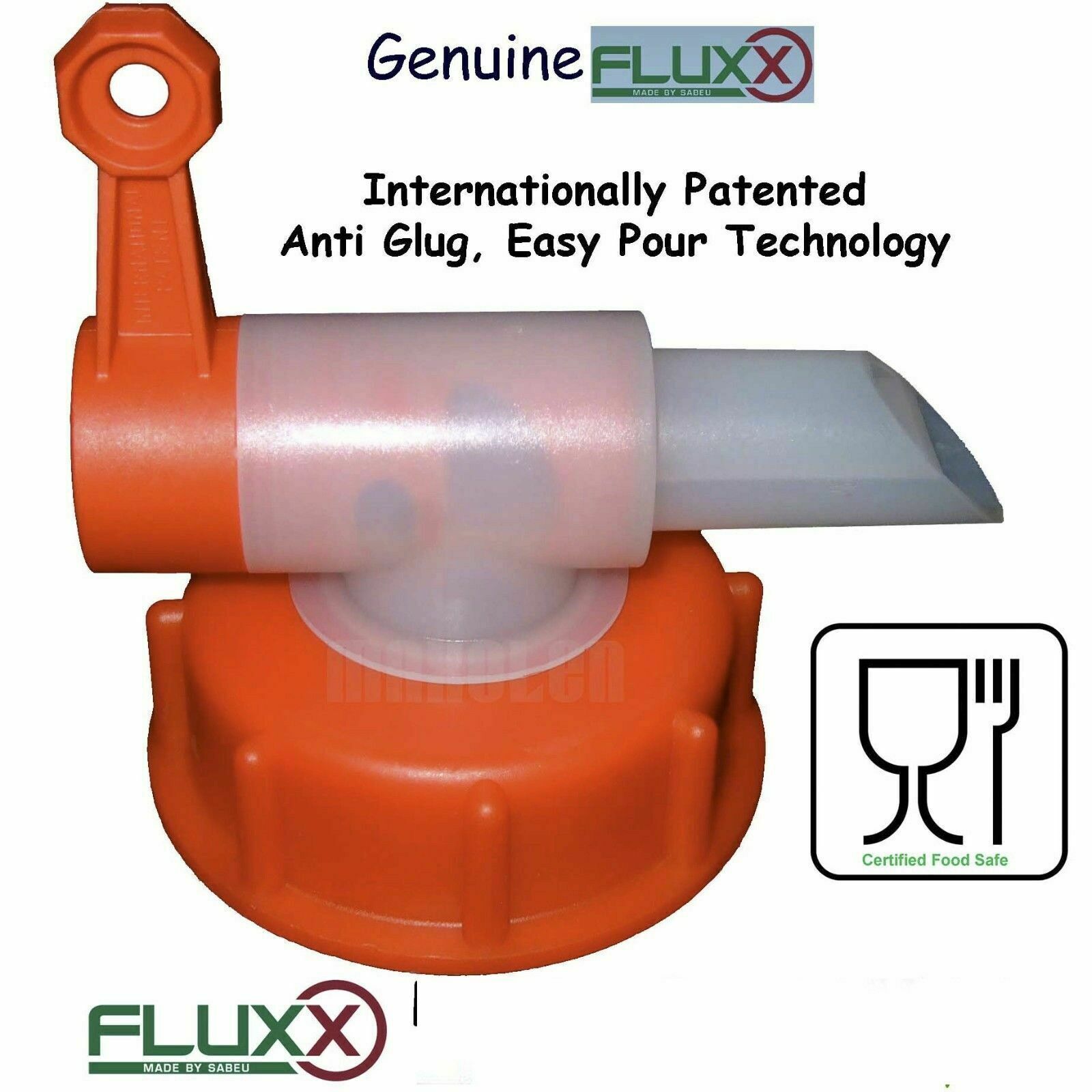 Fluxx Tap DIN 61 for 15-60L Canister Tap Dispenser | Auto Rae-Chem