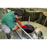 Vikan 41863 Long Handle Scrubbing Brush Stiff Bristles Shower Scrub Floors Blue