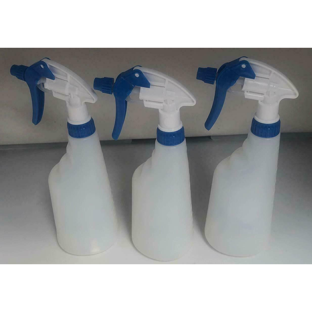 AUTO RAE-CHEM 3 x 600ml Trigger Spray Bottles, Valeting, chemical resistant