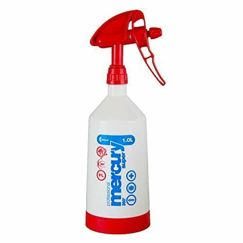 Kwazar Mercury Super Pro+ Spray Bottle with 360° System and Double-Action Spray