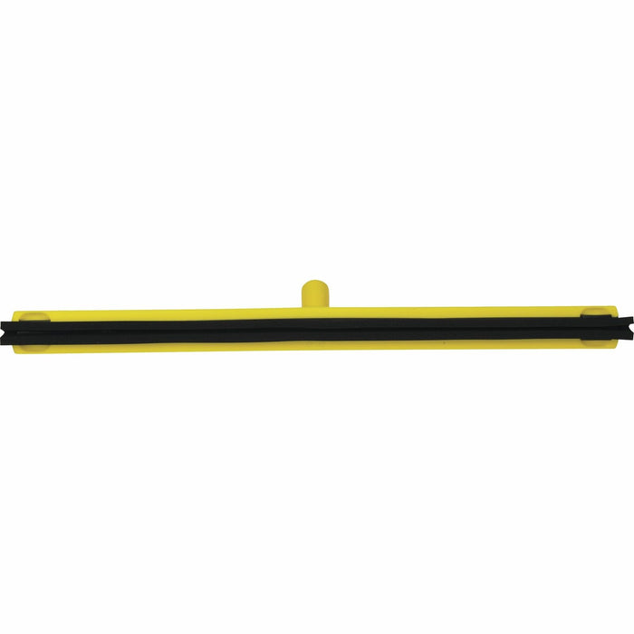 Vikan 77556 Foam Rubber Polypropylene Frame Fixed Head Squeegee, 28", Yellow