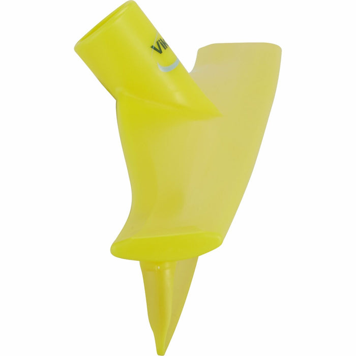 Vikan 71406 Rubber Polypropylene Frame Single Blade Squeegee, 16", Yellow