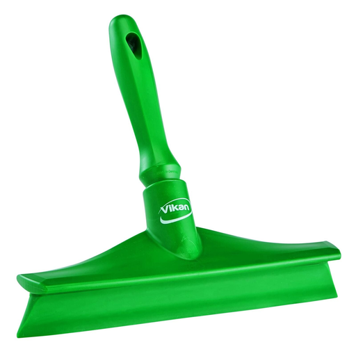 Vikan Ultra Hygiene Table Squeegee w/Mini Handle, 245 mm, Green, Small