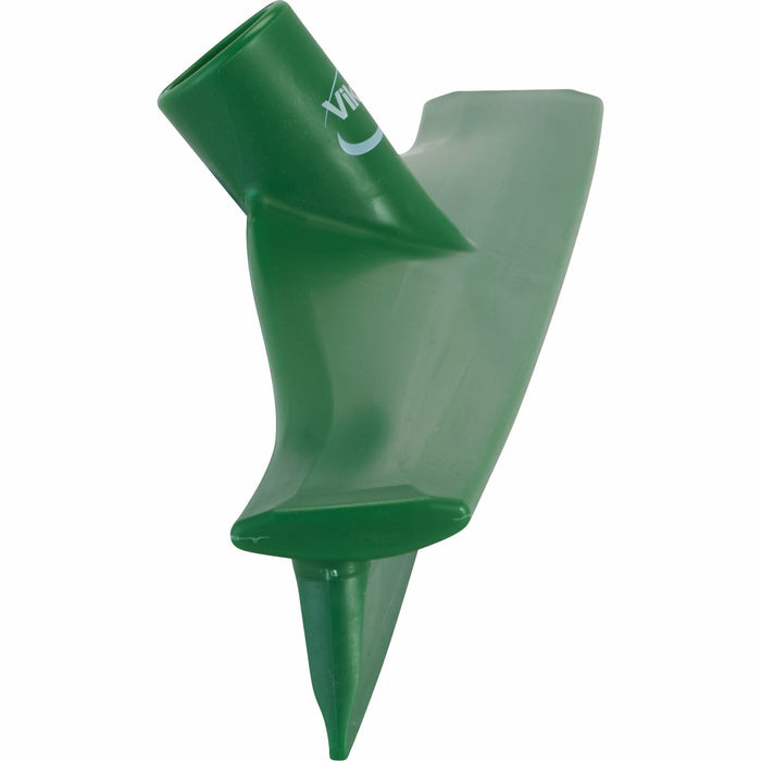 Vikan 71402 Rubber Polypropylene Frame Single Blade Squeegee, 16", Green