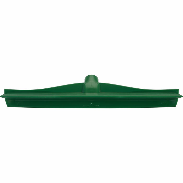Vikan 71402 Rubber Polypropylene Frame Single Blade Squeegee, 16", Green