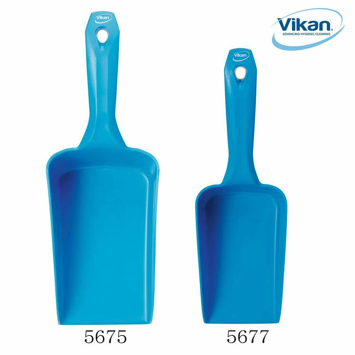 Vikan Food Grade Hand Scoop, 0.5 Litre, Blue