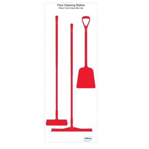 Vikan 1111b Shadow Board Wall Mounted 2000mm | Auto Rae-Chem
