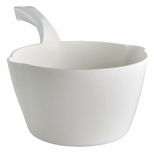 Large Hand Scoop, White, 13" L, 8-1/4" W