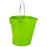 Vikan 568677 Durable Polypropylene Hygiene Bucket/Pail, Stainless Steel Handle,