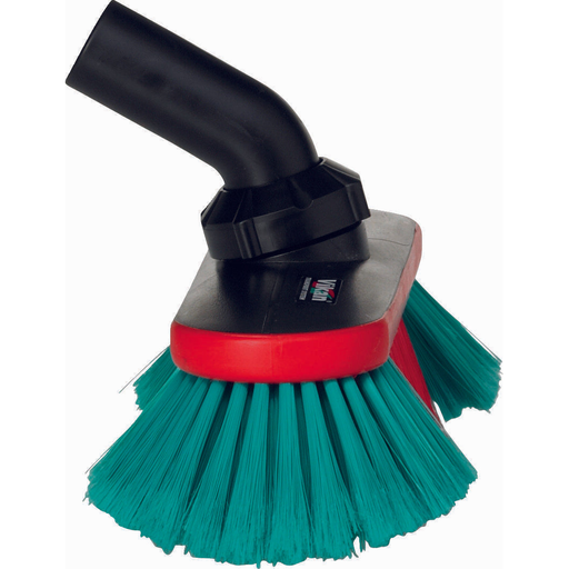 Vikan 526852 Water-Fed Soft Wash Brush with Adjustable Head Medium Size 250mm