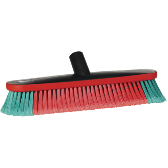 Vikan 475752 Water-Fed Soft Vehicle Cleaning Wash Brush Large 370 mm Rubber Edge