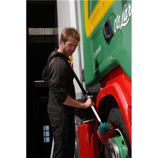 Vikan 545252 Large Wheel & Rim Wash Brush Head Vehicle Cleaning Water Fed