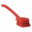 Vikan 41864 Hand-Held Hand Brush, Polypropylene, Polyester Bristle, 15-3/4", Red