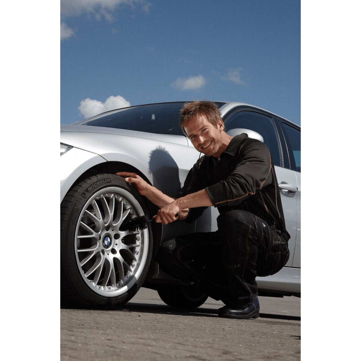 Vikan 525052 Alloy Wheel Brush – Soft, Chemical Resistant - Auto Rae-Chem