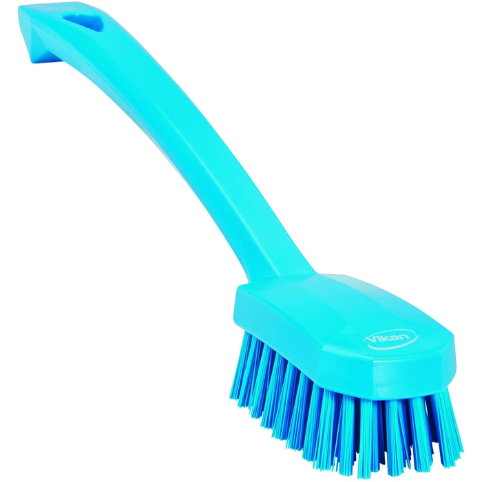 Vikan Utility Brush, 260 mm, Medium, Blue