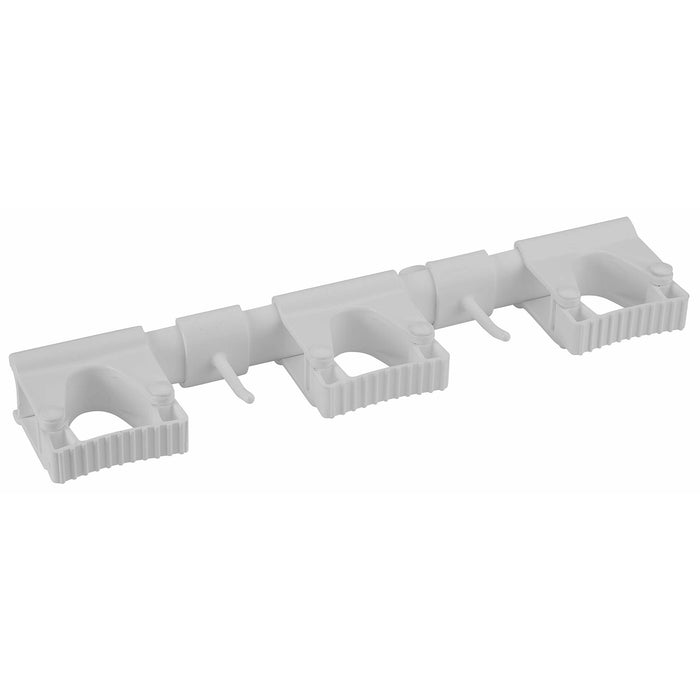 Hygienic Hi-Flex Wall Bracket System, White