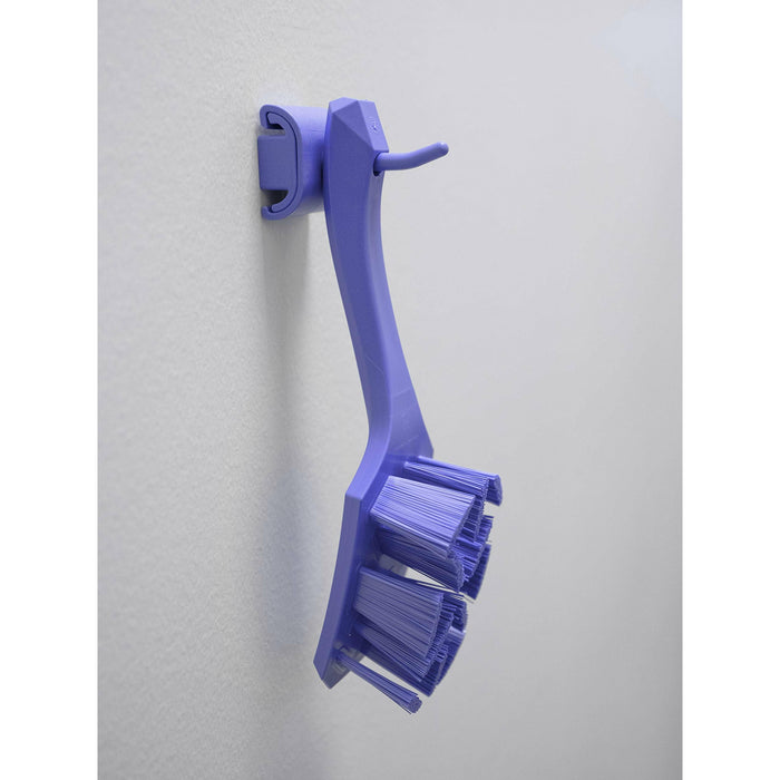 Hygienic Wall Bracket, Single Hook Module, Green