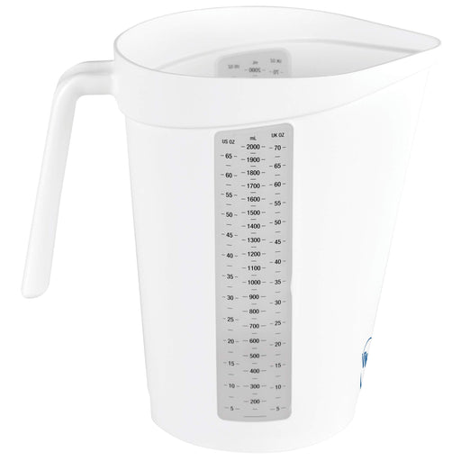Measuring jug, 2 Litre, White