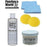 Poorboys Light Kit Nattys Paste Wax & White Diamond Glaze + 2 Free Cloths Pads