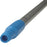 Vikan 29353 Aluminum Handle with Threaded Tip, 1-7/32" Diameter, 51", Blue