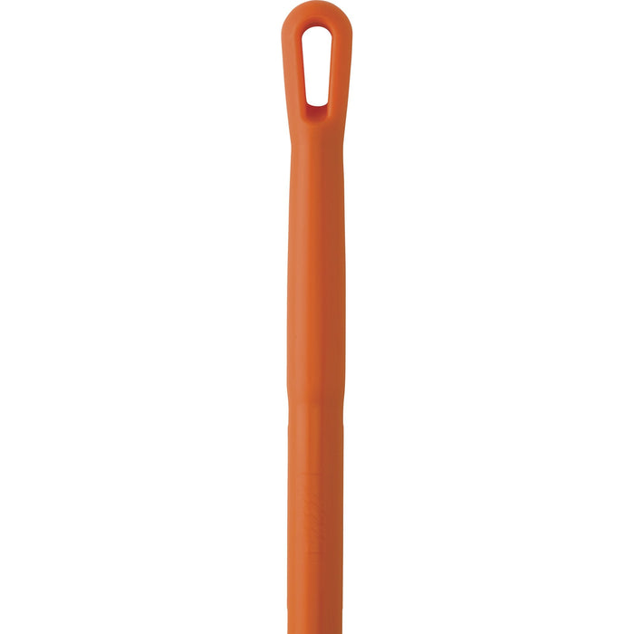Vikan 29357 Aluminum Handle with Threaded Tip, 1-7/32" Diameter, 51", Orange