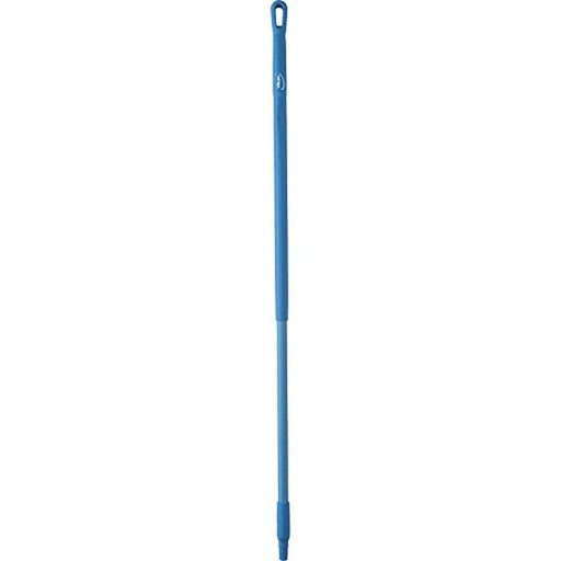 Vikan 29363 51" Fiberglass Handle with Threaded Tip, 1-7/32" Diameter, Blue