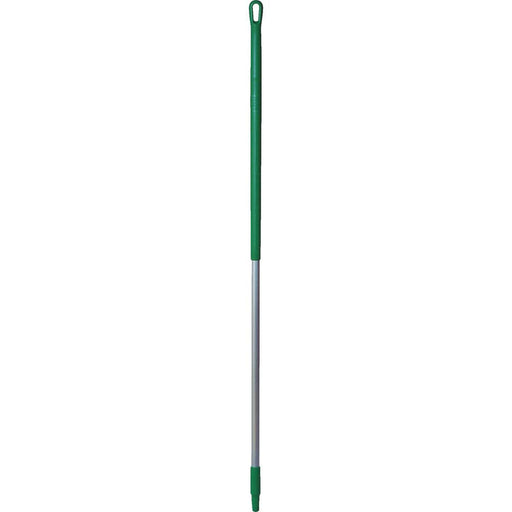 Vikan 29372 Aluminium Handle, Green, 31mm Diameter, 1510mm Length