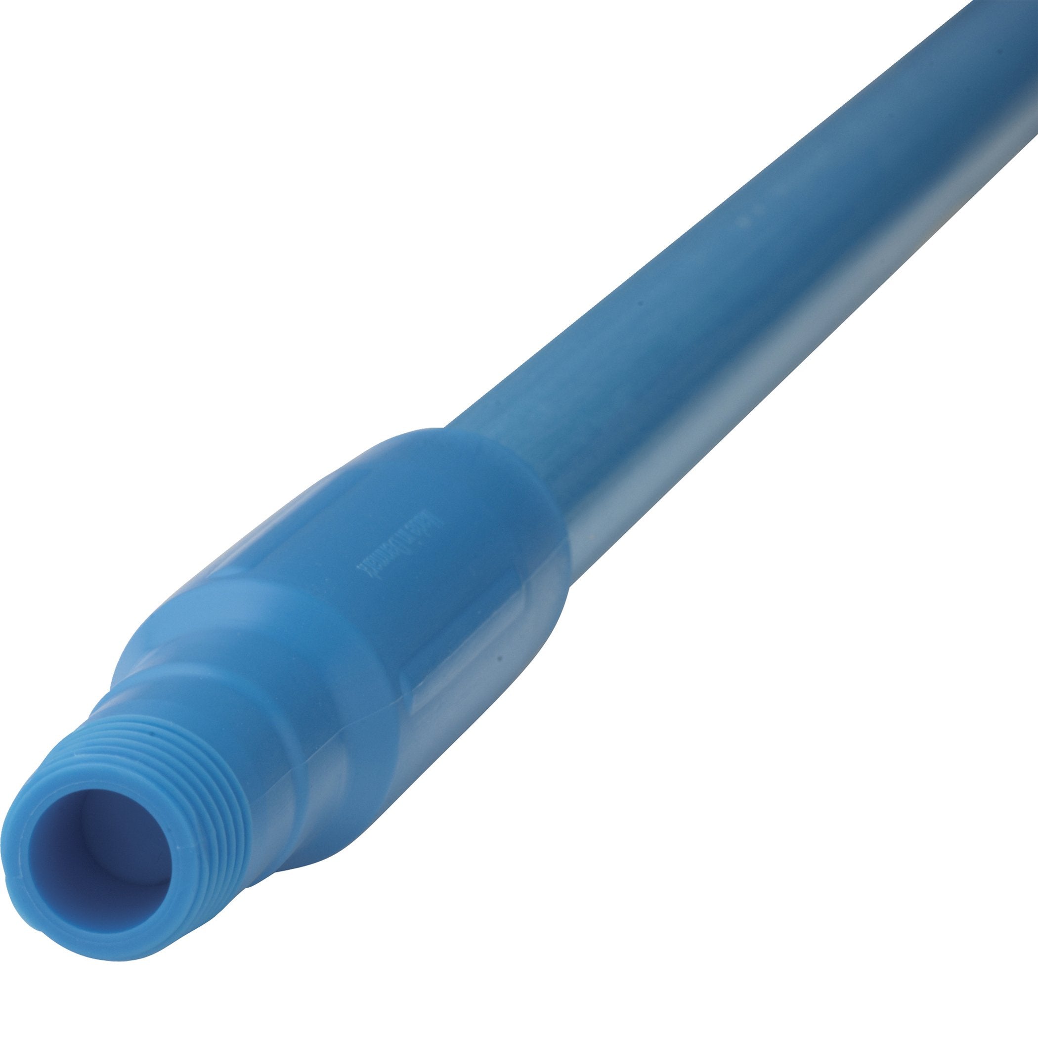 Vikan 29363 51 inch Fiberglass Handle with Threaded Tip Blue - View 2 | Auto Rae-Chem