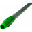 Vikan 29372 Aluminium Handle, Green, 31mm Diameter, 1510mm Length