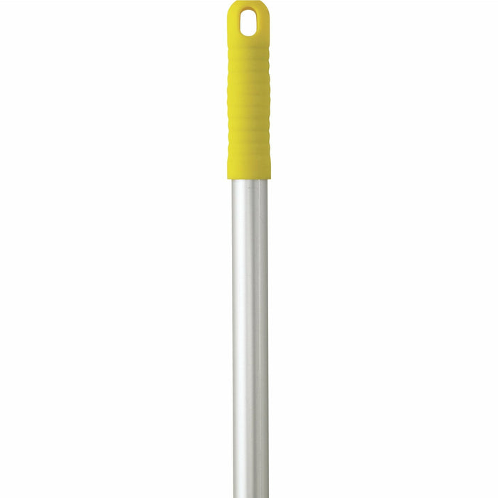 Vikan 29596 Aluminium Handle, Yellow, 25mm Diameter, 1460mm Length