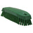 Vikan 35872 Hand-Held Scrub Brush, Polypropylene, Polyester Bristle, 7", Green