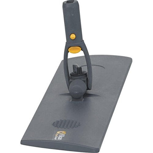 Vikan 374218 Hook & Loop Holder with Clip, 40 cm VEC System Size, Grey