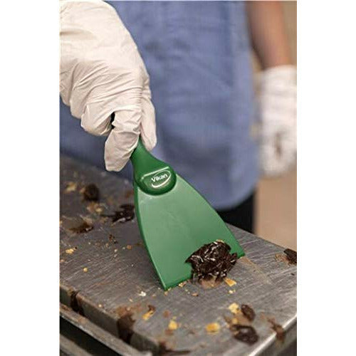 Vikan 4060n Polypropylene Hand Scraper 75mm Food Cooking Plastic DIY Scraping (Yellow)