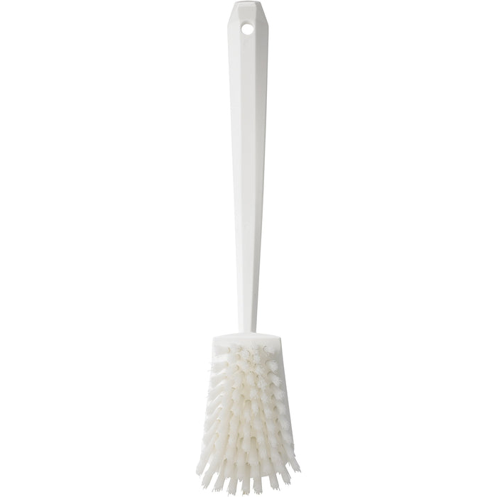 Vikan 41865 Hand-Held Hand Brush, Polypropylene, Polyester Bristle, 15-3/4", White