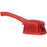 Vikan 41944 Soft/Split Bristles, Washing / Sweeping, Hand Brush, Short Handle, 270mm (Red)