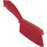 Vikan 41954 Slim, Stiff Bristles, Washing / Sweeping, Hand Brush, Fabric, Upholstery, Carpet, 300mm (Red)