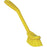 Vikan 42876 Coarse/Fine Sweep Dish Brush, Polypropylene, Polyester Bristle, 11", Yellow by Vikan