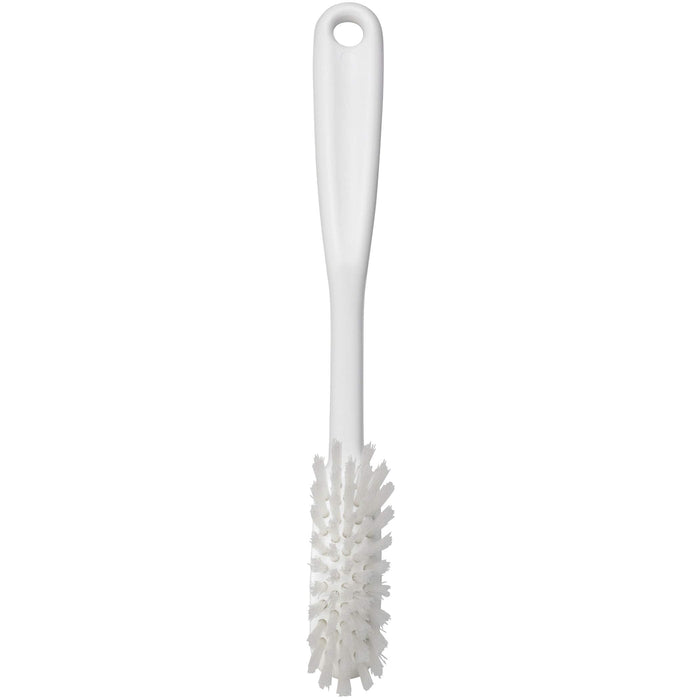 Vikan 42875 Coarse/Fine Sweep Dish Brush, Polypropylene, Polyester Bristle, 11", White