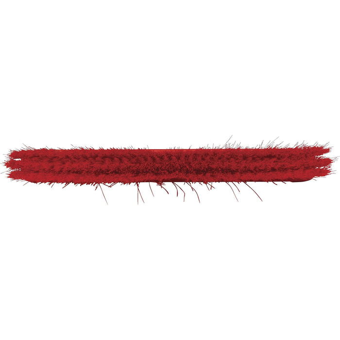 Vikan 45824 Bench Brush, Polypropylene, Polyester Bristle, 11", Red