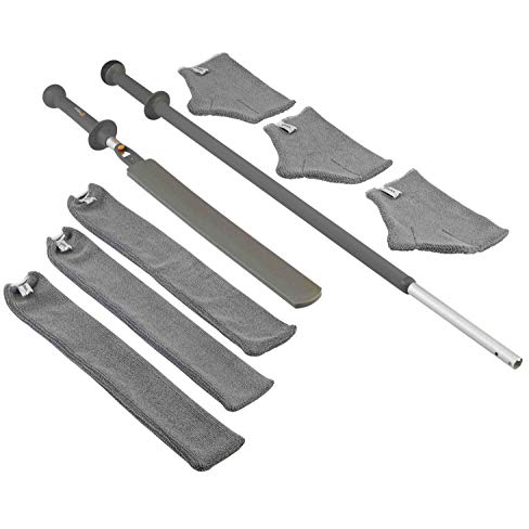Vikan 990102 Easy Hi Dust Microfiber Kit Grey 1320mm - View 2 | Auto Rae-Chem
