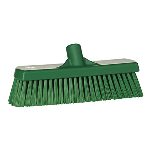 Vikan Hygiene 7068-2 Broom, Green, Medium, 300mm