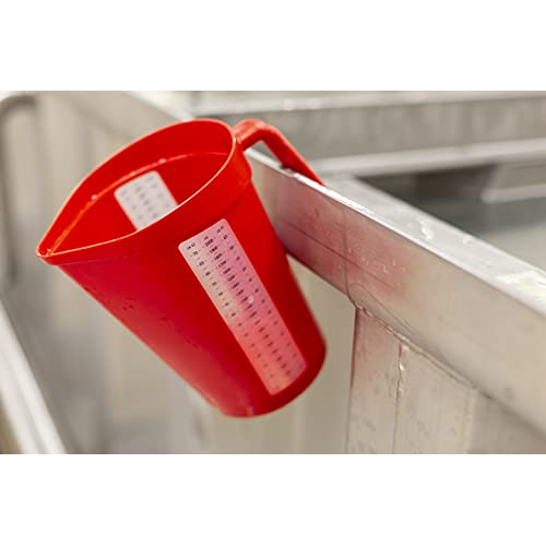 Vikan Food Grade Measuring Jug, 2 Litre, Red