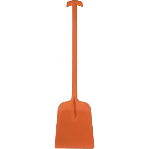 Vikan 56317 T Grip Shovel, Orange, 1035mm Length, 271mm Width, 120mm Height