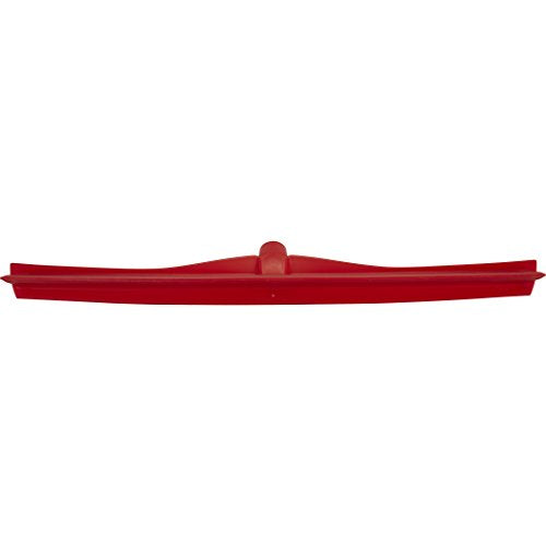 Vikan 71604 Ultra Hygiene Squeegee, Red, 600mm Length, 80mm Width, 95mm Height