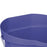Vikan 56868 Durable Polypropylene Hygiene Bucket/Pail, Stainless Steel Handle, 12 Litre, Purple