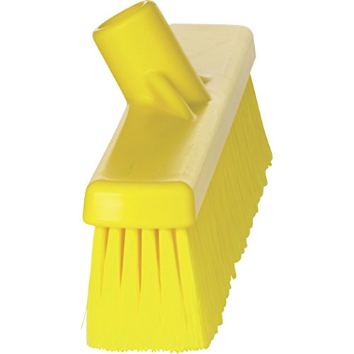 Vikan 31786 Fine Sweep Floor Broom Head, Polypropylene Block, 16-1/2" Bristle, Yellow