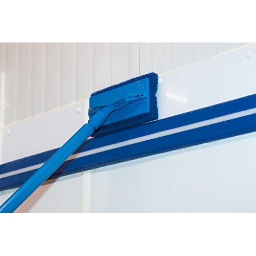 Vikan 55003 Floor Model Scrub Pad Holder Floors Walls Work Surfaces 235 mm, Blue